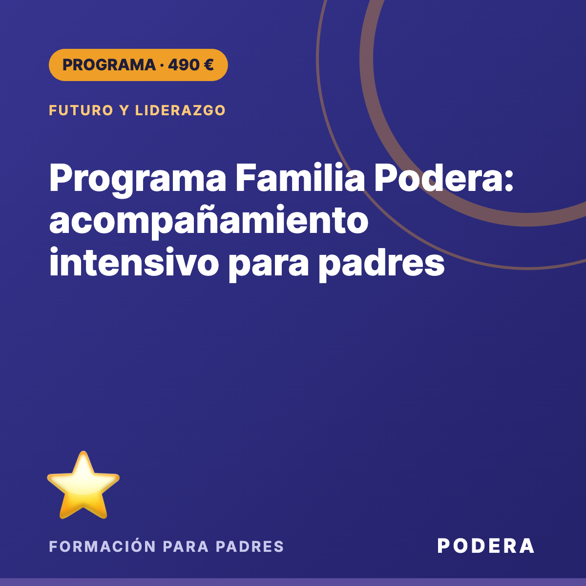 Programa Familia Podera: acompañamiento intensivo para padres